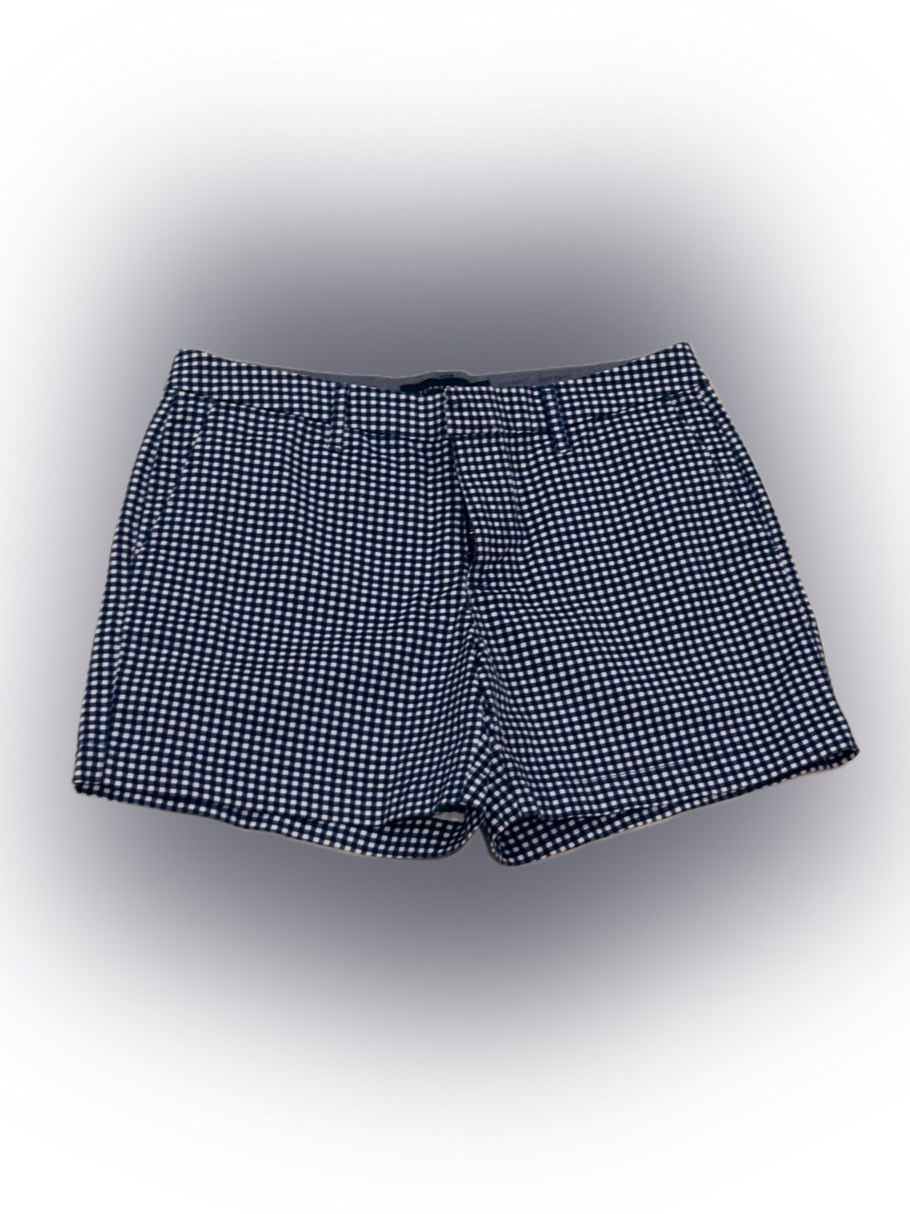 Tommy Hilfiger Blue and White Striped Shorts